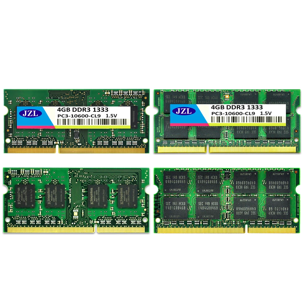 Модуль памяти DDR3 JZL 1333 МГц 10600 PC3 4 Гб 204 PIN 1 5 В CL9 SODIMM Ram SD RAM для ноутбука/ноутбука |