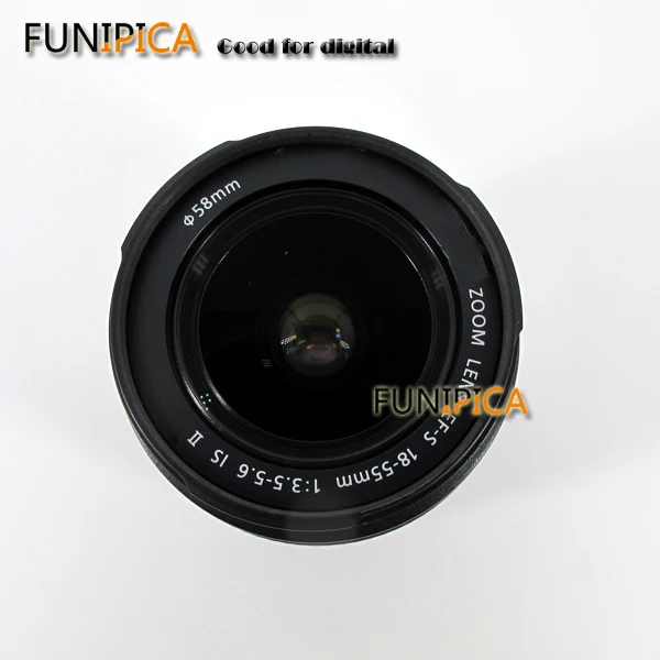 Оригинальный объектив для Canon EF S 18 55 мм 1:3. 5 6 IS II ii зум есть стабилизатор