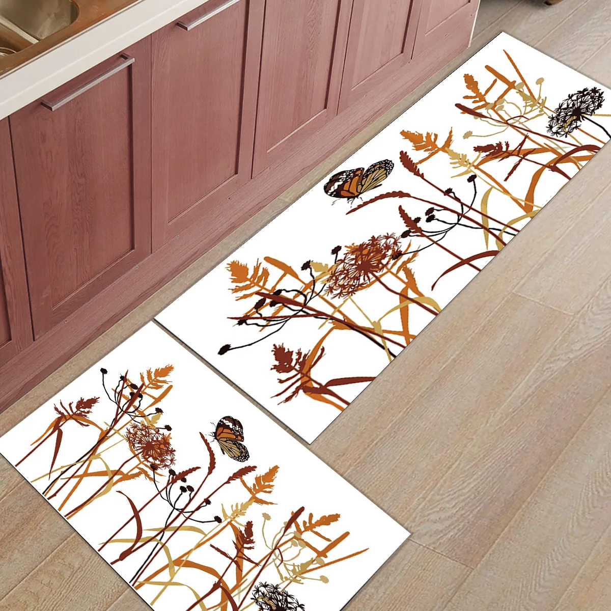 Коврик с одуванчиком 2 шт./компл. коврик для входной двери ванной кухни гостиной