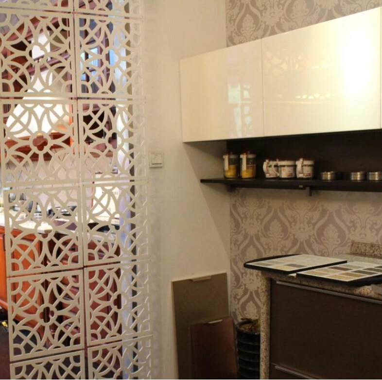 Отрежьте входной занавес Стильный вход в гостиную подвесная обувь резной biombo Sirma