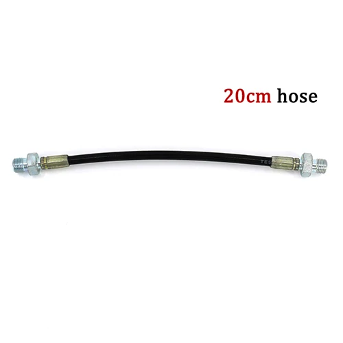 20cm hose x 1 PCP Airforce шланг высокого давления 20 см длиной для пневматического устройства M10x1 с наружной резьбой для заправки воздуха нейлоновые черные быстросъемные муфты - Цвет: 20cm hose x 1