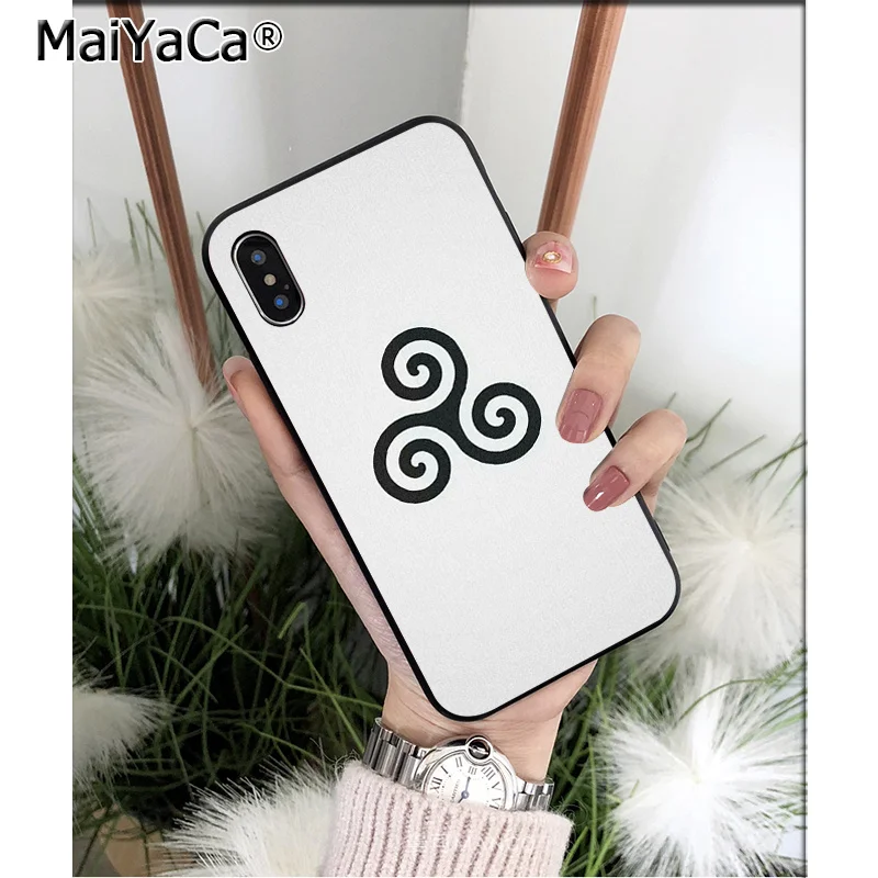 Мягкий силиконовый чехол MaiYaCa для Apple iPhone 8 7 6 6S Plus X XS MAX 5 5S SE XR|Чехлы-накладки| |