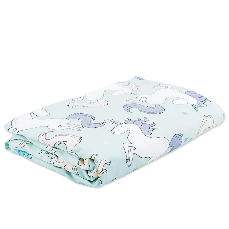 Детское одеяло Пеленальное теплое из 100% хлопка для новорожденных однотонное