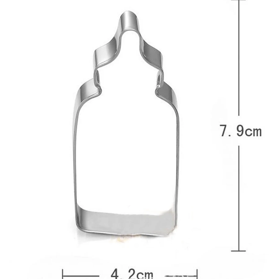 Набор милых детских формочек для печенья нагрудник из нержавеющей стали