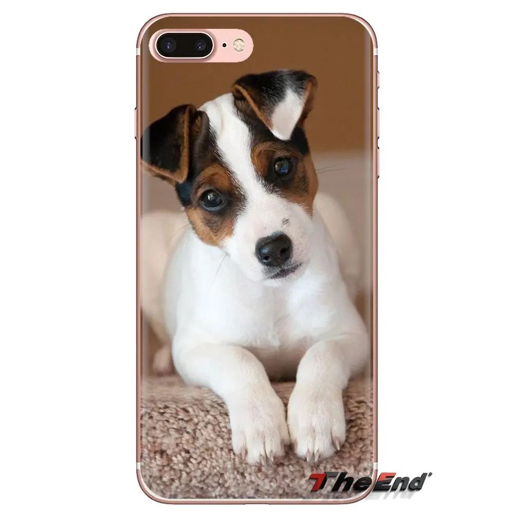 Jack Russell Terrier Dog Pup Puppy For Samsung Galaxy A3 A5 A7 A9 A8 Star A6 Plus 2018 2015 2016 2017 TPU Transparent Case Cover |