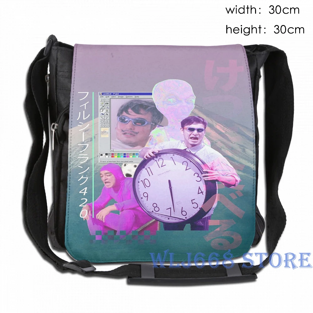 Сумка через плечо с забавным графическим принтом Женский грязный рюкзак на одно