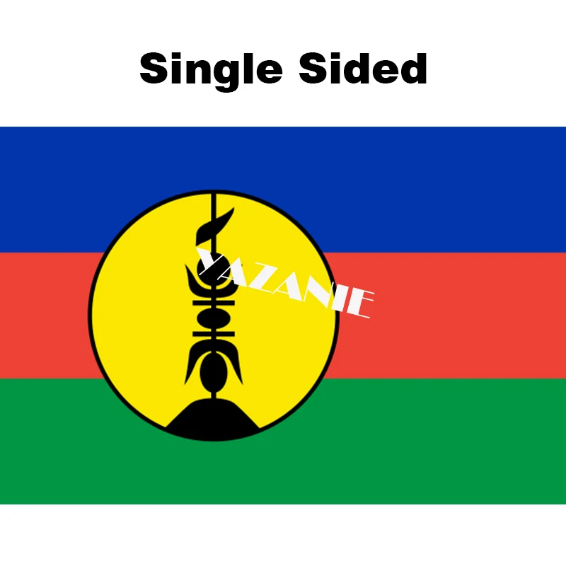 Single Sided YAZANIE Франция Гваделупа Новая Каледония Майотта Святого бартельми южные и Антарктические земли Мартиника французские регионы флаги - Цвет: Single Sided