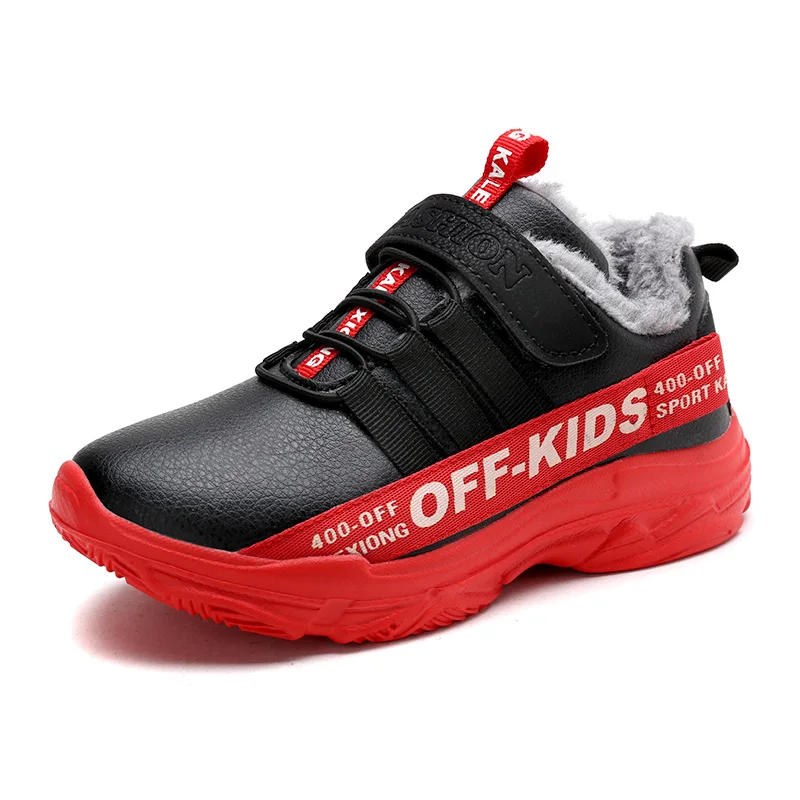 Kids Shoes 2018 Fashion Sneakers Boys Warm Sports Children Casual School For Big Size 30#-37# | Детская одежда и обувь