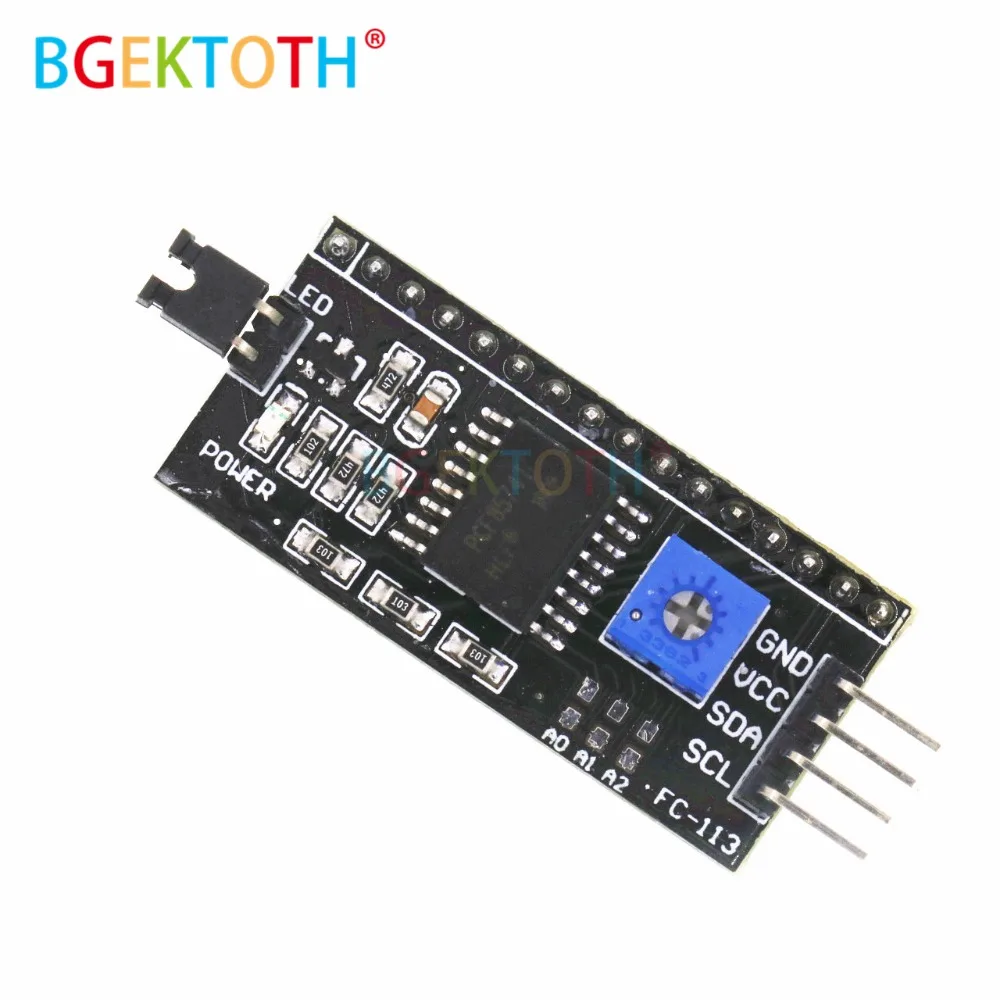IIC I2C TWI последовательный интерфейс SPI порт платы для Arduno 1602 2004 LCD LCD1602 адаптер