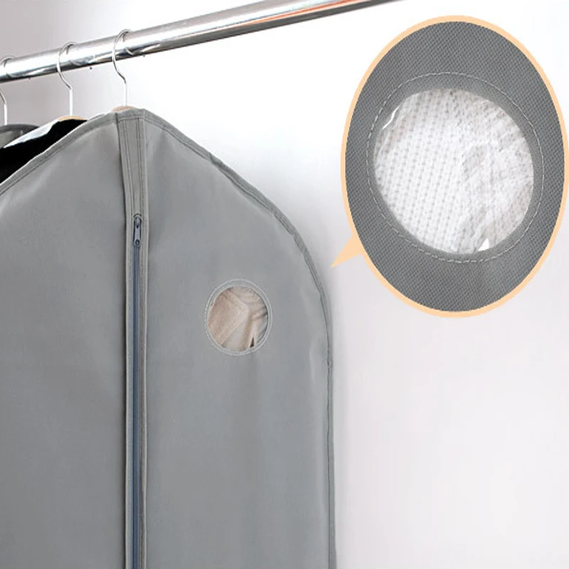 Чехол для одежды сумки хранения чехол на молнии костюмов пальто полное платье
