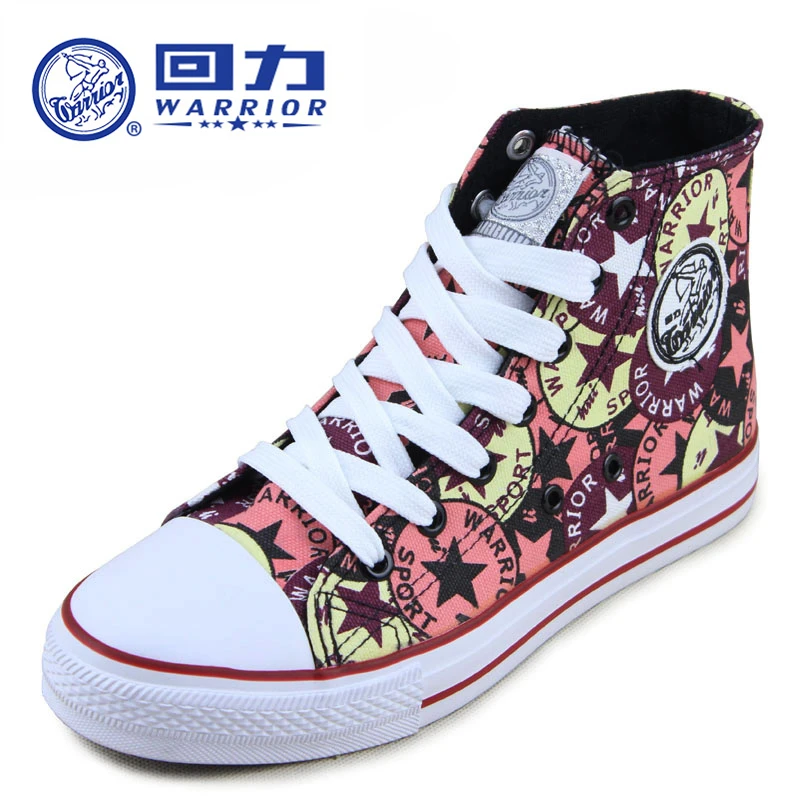 Newest WARRIOR STAR canvas high shoes womens and mens sneakers for woman man shoe classic skateboarding WXY-53 | Спорт и развлечения