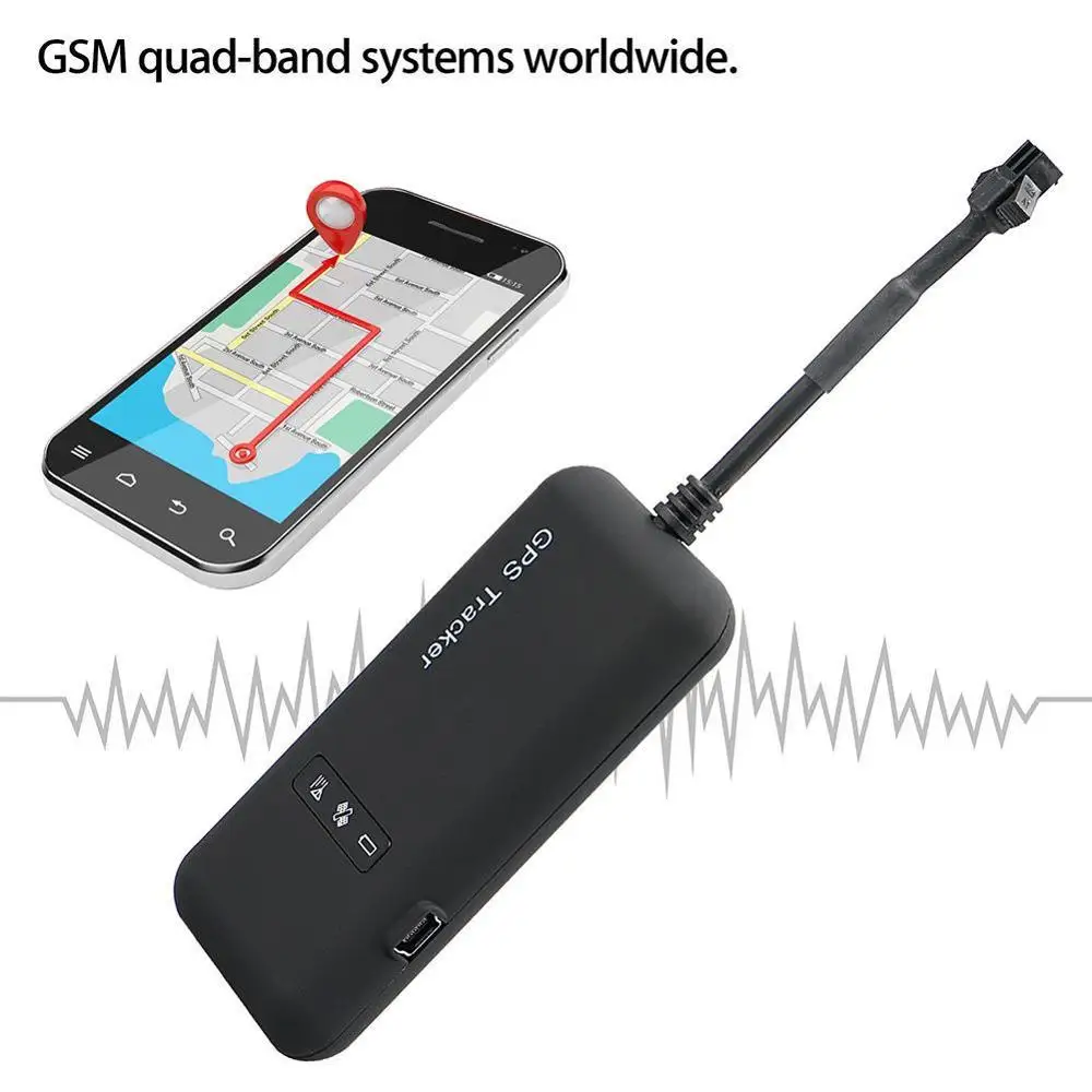 Мини GT02A gps трекеры SOS устройства слежения за транспортным средством