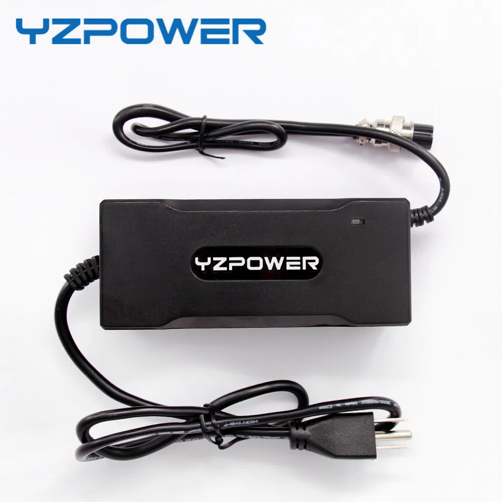 

YZPOWER 12.6V7A 12.6V8A 12.6V5A Lithium Battery Charger with 3-year Warranty for 3X3.6V 3X3.7V Li-on Li-po battery 12V