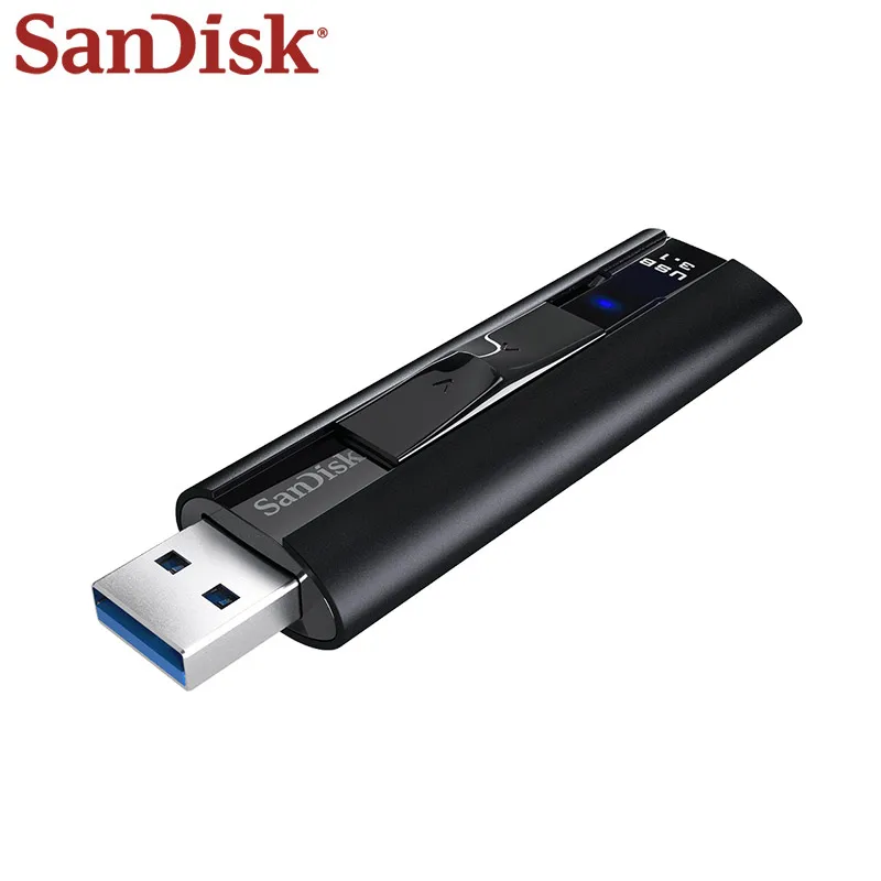 Оригинальный двойной флеш накопитель SanDisk Extreme Pro USB 3 1 твердотельный флэш 128 ГБ 256