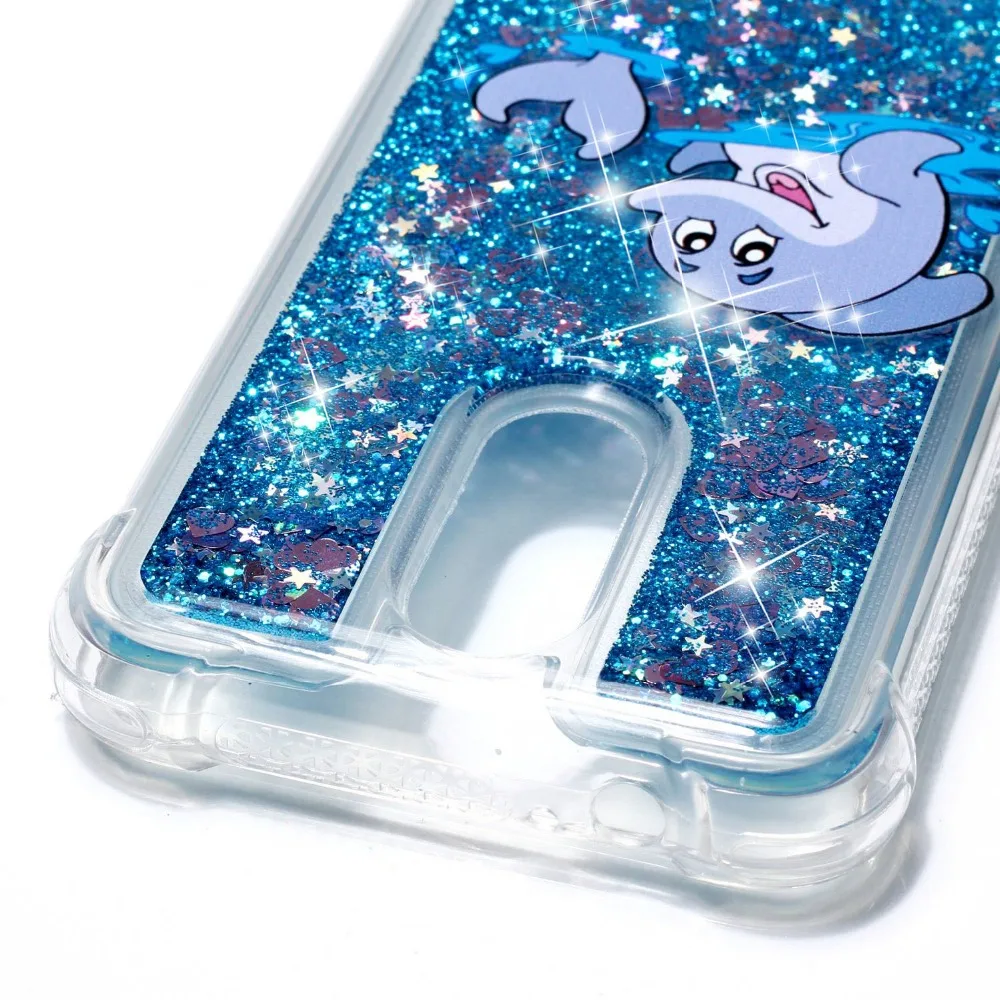 Unicorn Liquid Case for LG K8 2018 / K9 funda Etui Coque K10 K30 G7 ThinQ K4 2017 V20 V30 Plus |
