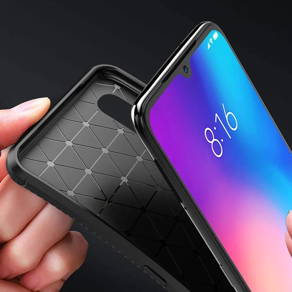Auto Focus Letters Case For Redmi Note 7 5 6 6A Pocophone F1 GO Shockproof Cover Funda Xiaomi mi 9 8 SE Capa |