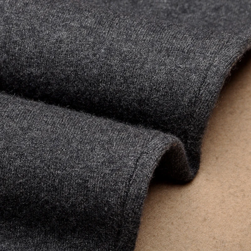 Брюки мужские кашемировые трикотажные длинные леггинсы теплые мягкие брюки