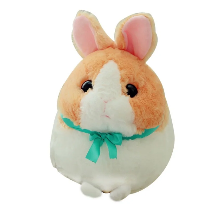 Fashion Cute Baby Toys Round Rabbit Plush Toy Chubby Doll Having Two Colors Suitable For Kids to Play | Игрушки и хобби