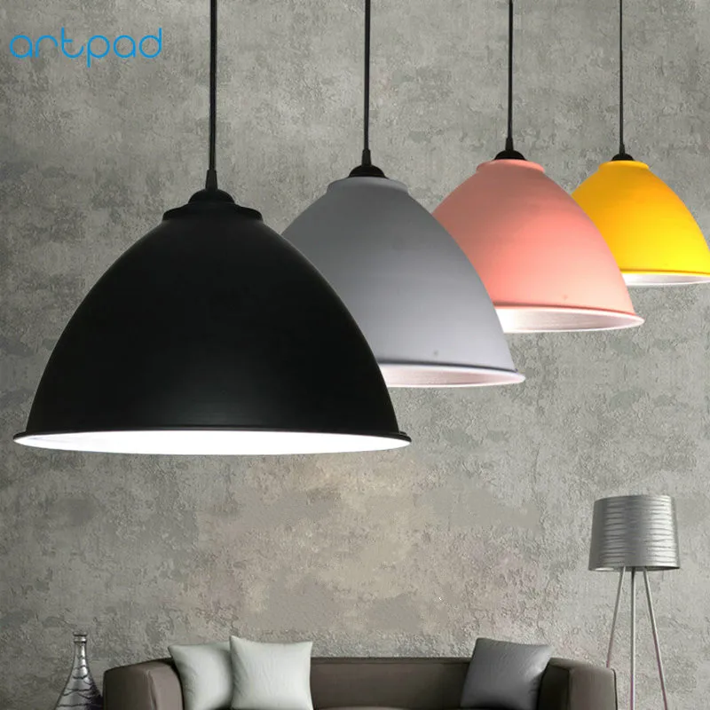 Artpad Nordic Modern Industrial подвесной светильник AC 110 220V алюминиевые бра для дома и офиса E27