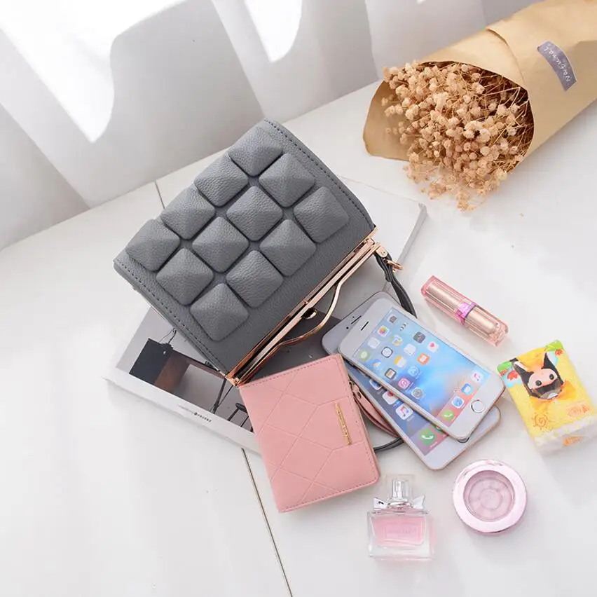 Модные Simple three dimensional коробка узор сумка|messenger bag|bag fbag fashion |