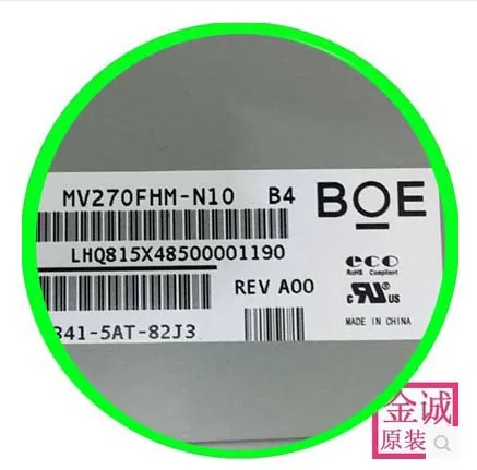 100% оригинальный новый Mv270fhm n10 BOE Оригинальный Новый MV270FHM N20/n30 HD полный угол обзора