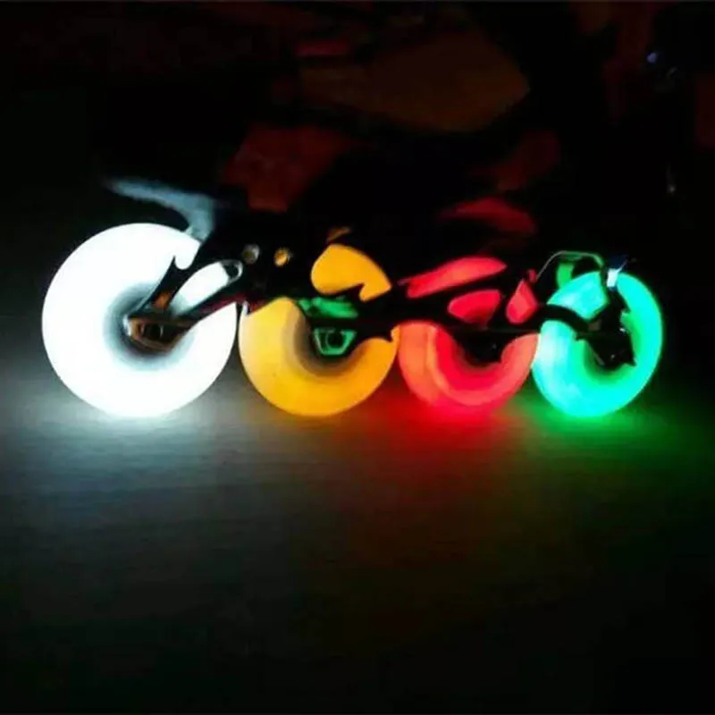 Колеса для скейта Japy F1 светодиодное освещение колеса 90A скользящих роликов 8