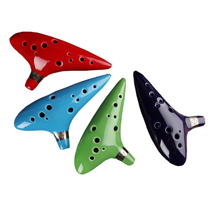 Ocarina Alto C key флейта ручной работы музыкальный инструмент 12 Керамическая Флейта|legend