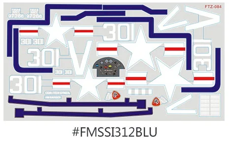 Sticker for FMS Model 1700mm F4U Corsair Scale RC FMS043 | Игрушки и хобби