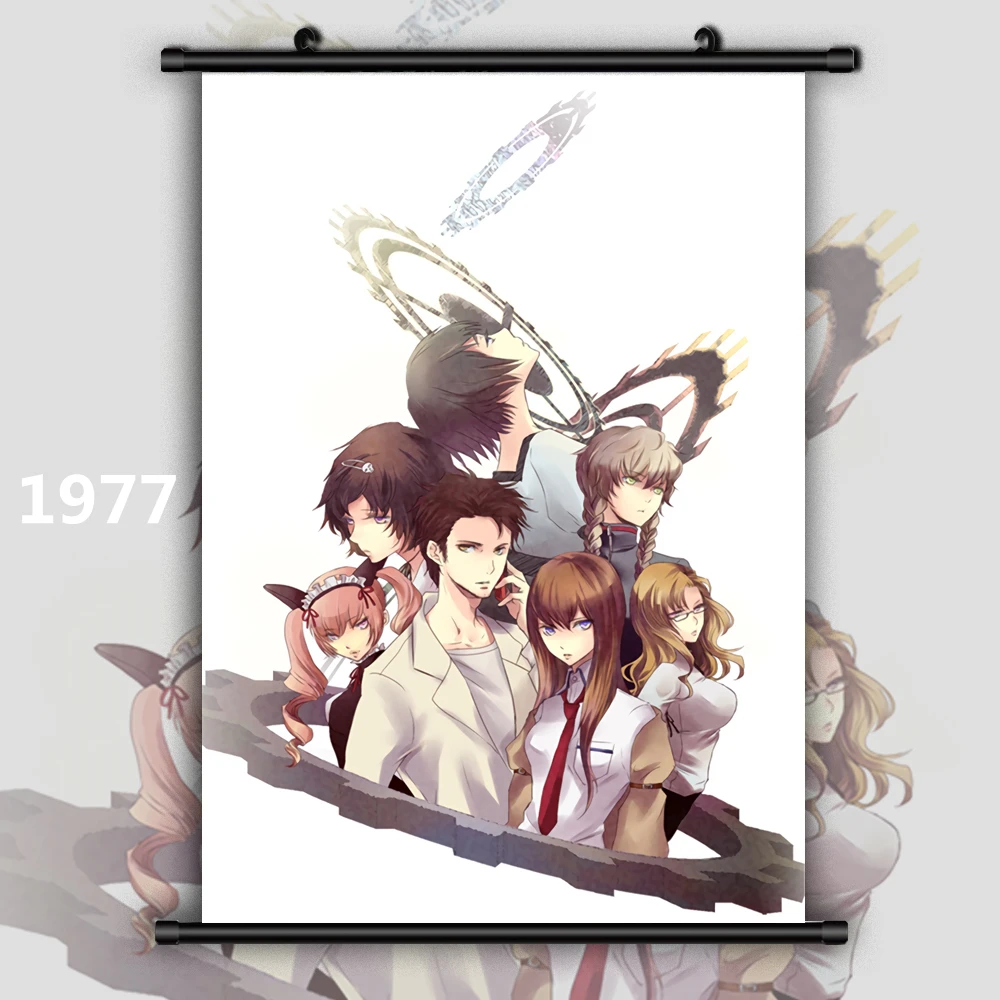 Steins Gate макисэ курису Кристина Сиина Mayuri Аниме Манга настенный плакат в рулоне в