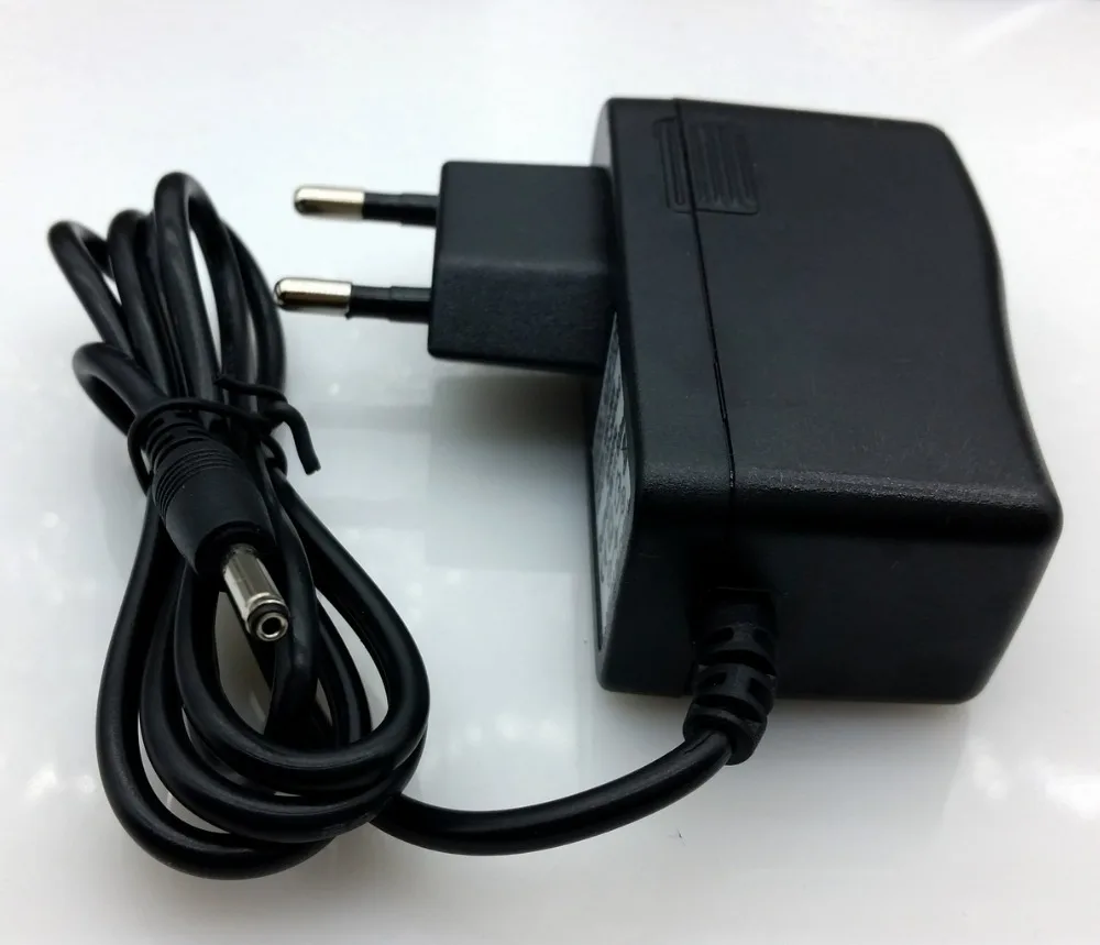 6V 600ma AC 100V-240V адаптер преобразователя DC 0.6A 600mA источник питания ЕС вилка 3 5mm x 1 35mm |