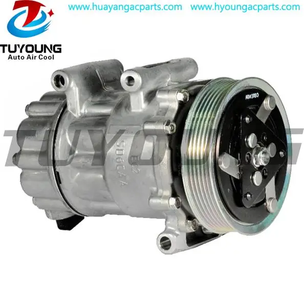 Автоматический компрессор переменного тока SD6C12 6453qp для Citroen C4 Peugeot 307 6453QQ 9651911180