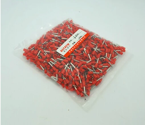 

E7510 for 20 AWG 0.75mm2 bootlace Ferrules wire Tubular terminal connectors