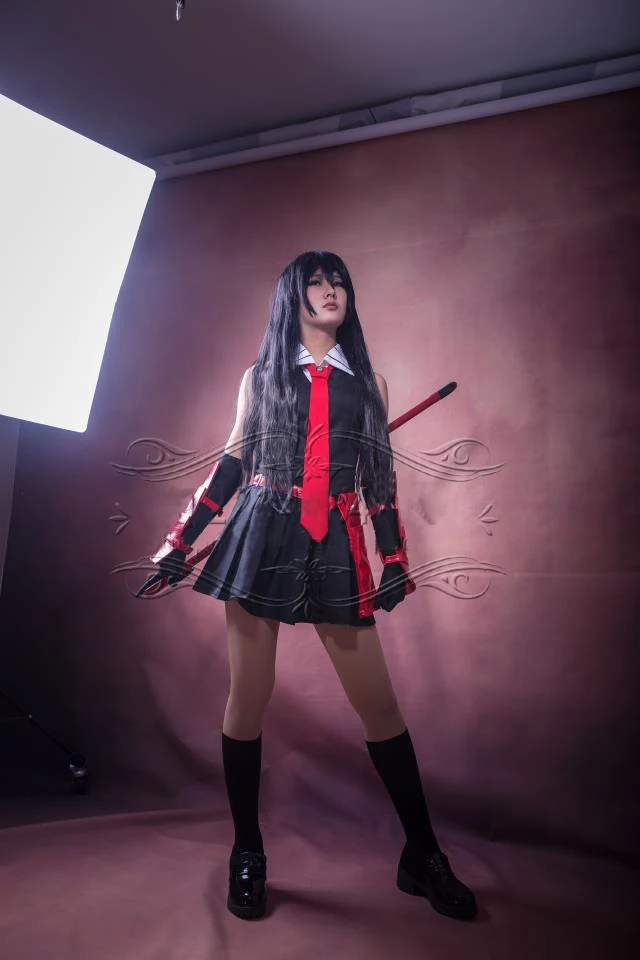 Костюм для косплея Akame ga KILL полный комплект бесплатная доставка | Тематическая