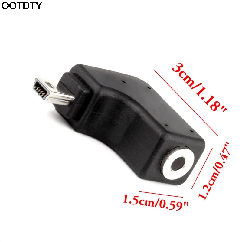 1 комплект новый микрофон внешний + адаптер стандартный Pour GoPro Hero 4 3 cas