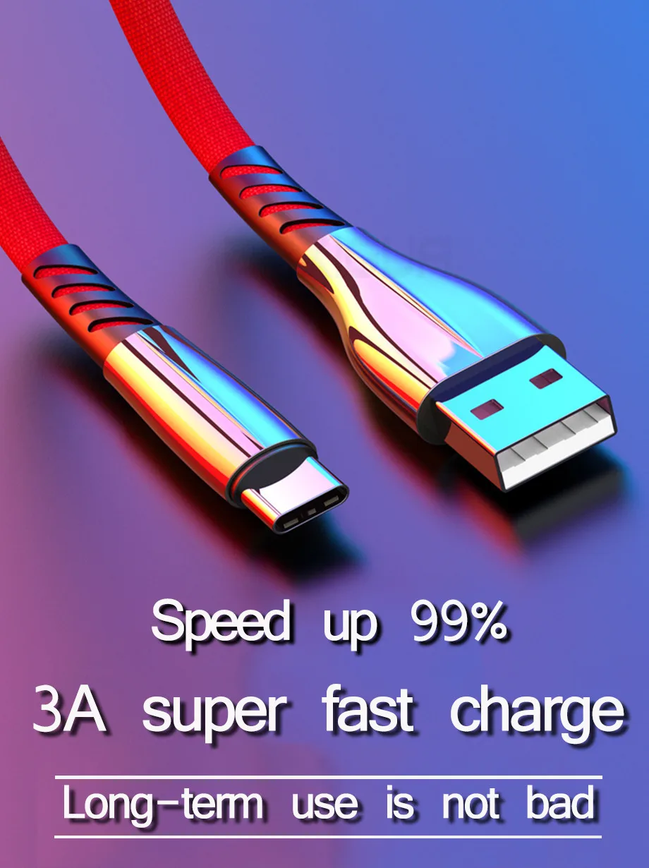 Кабель Micro usb type C для быстрой зарядки, адаптер type-C, зарядное устройство для мобильного телефона, usb c для samsung, xiaomi, Android, кабель для передачи данных, шнур для телефона