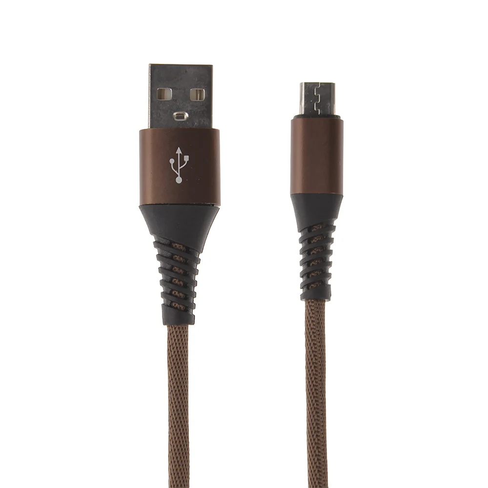 

HY Micro USB Tough Braided Cloth Charging Cable Data Sync Cord For OPPO R9/R9 Plus