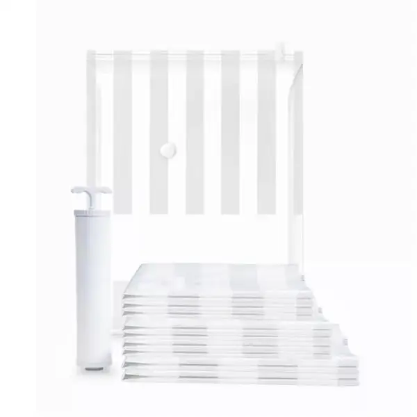 Xiaomi Mijia 5/1 вакуумная смарт-сумка складной сканер Qr код хранение смарт-сумка герметичная одежда устройство-компрессор чехол для телефона приложение - Цвет: B 11 pcs