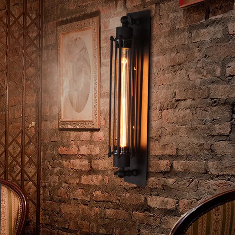 Американский винтажный светодиодный настенный светильник кантри Wandlamp Бар