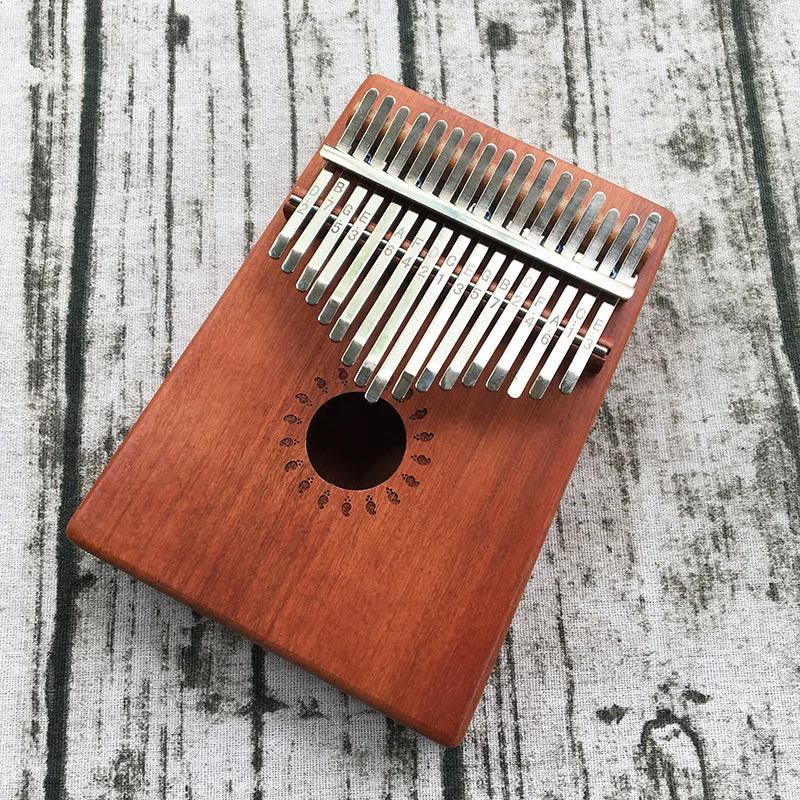 2018 Новый горячий phtonetic символ для 17 ключ kalimba игрушечное пианино с тон Материал