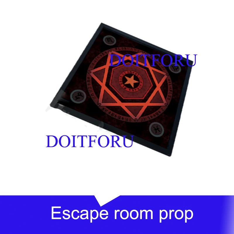 Номер escape Magic heptagram прикоснитесь к разумным точкам в правильной