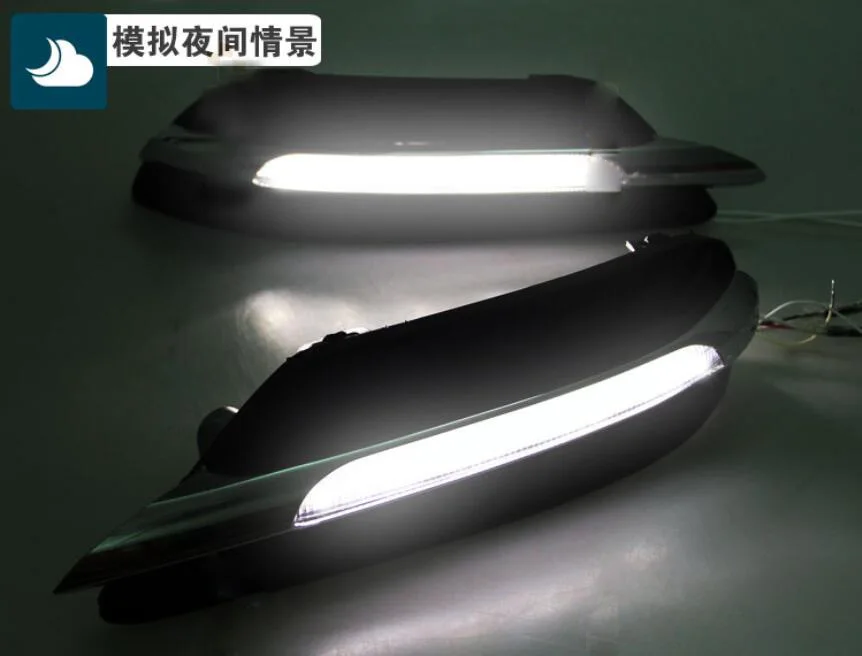 LED 2011 ~ 2013 W204 дневной свет туман фар фонарь c180 C200 C250 C260 C300|day light|w204 headlightfog light |