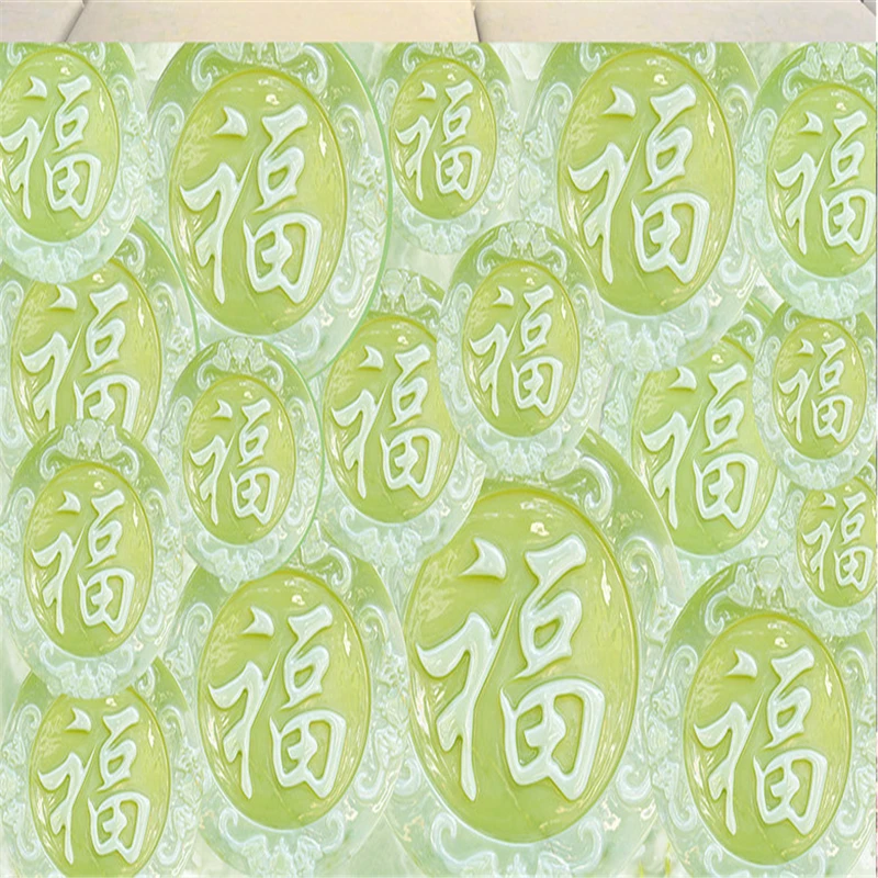 3D Relief Jade Wallpapers for Walls Modern Wall Murals Photo Bedroom Living Room Background Painting | Обустройство дома