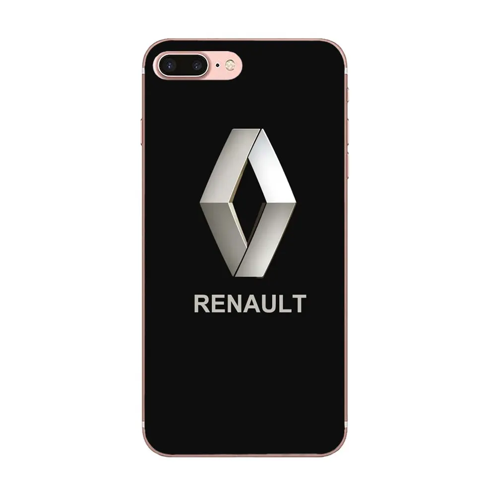 For Xiaomi Redmi Mi Note 7 8 9 SE Pro Lite Go Play Soft Cover Cases Super Cars Renault Logo | Мобильные телефоны и