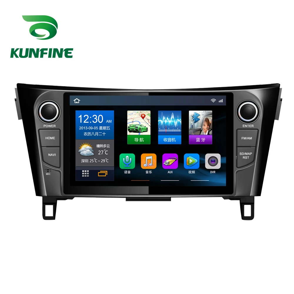 Octa Core Android 8 1 4 Гб RAM 64GM ROM автомобильный DVD GPS навигатор плеер Deckless Car Stereo для NISSAN QashQai