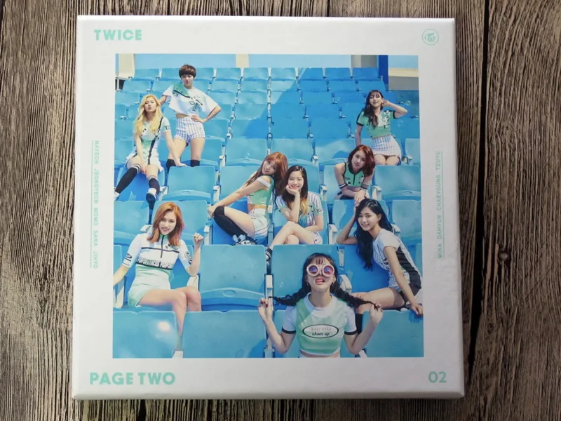 Дважды подписано ручкой autographed 2016 mini2nd альбом страница два CD новая официальная