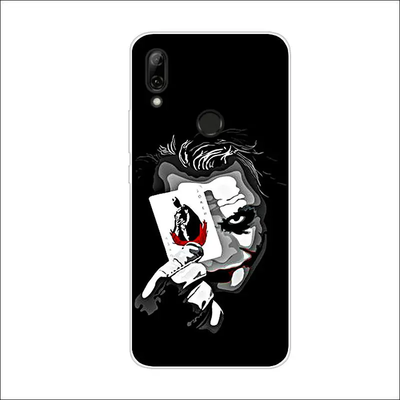 Чехол для Huawei P Smart Z силиконовый мягкий чехол из ТПУ телефона смартфона задняя