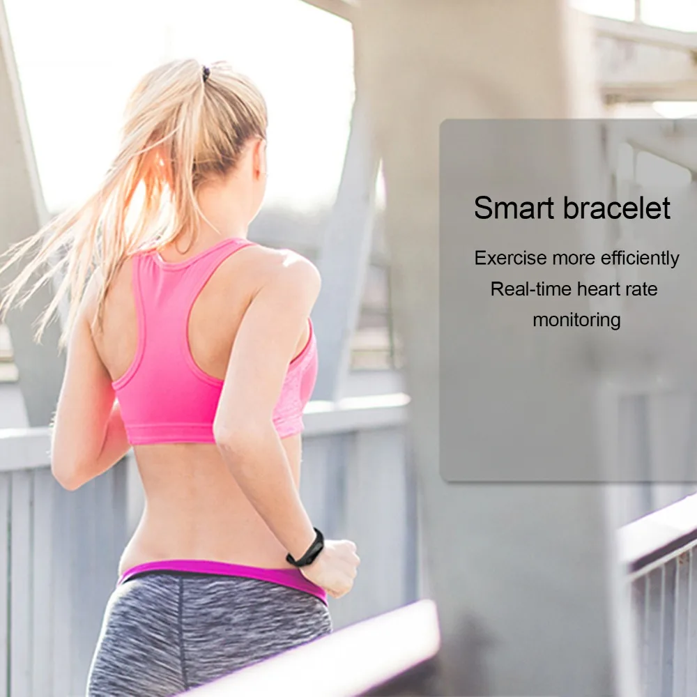 FORCA M2 Smart Bracelet Passometer Fitness Tracker Sleep Activity Push Message for Women Men and Child | Электроника