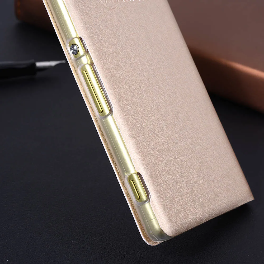 Кожаный чехол с откидной крышкой для Sony Xperia XA XperiaXA SonyXA F3111 F3113 F3115 Dual F3112 F3116