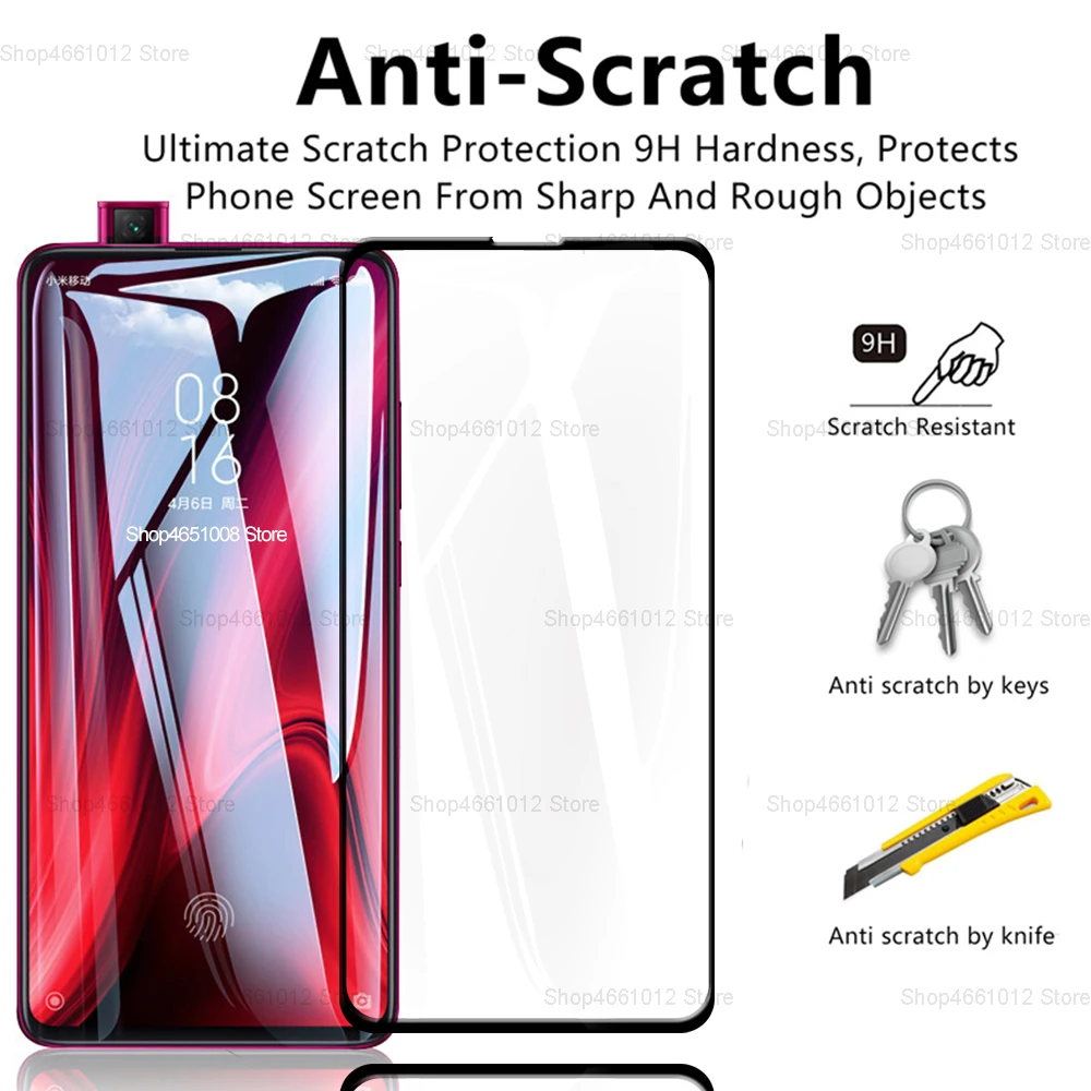 Защитное стекло на mi 9t pro Red k20 защита для экрана закаленное Xiaomi 9tpro kiso k 20 k20pro