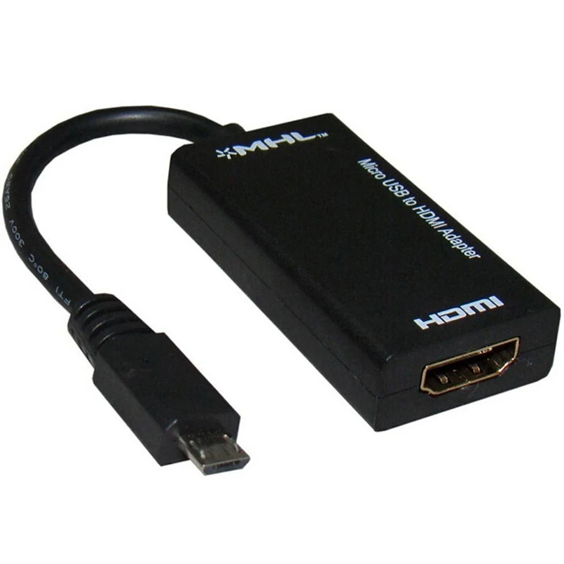 1080P Micro USB к HDMI HDTV Кабель адаптер для HUAWEI Xiaomi OPPO VIVO UBS порт|Кабели VGA| |